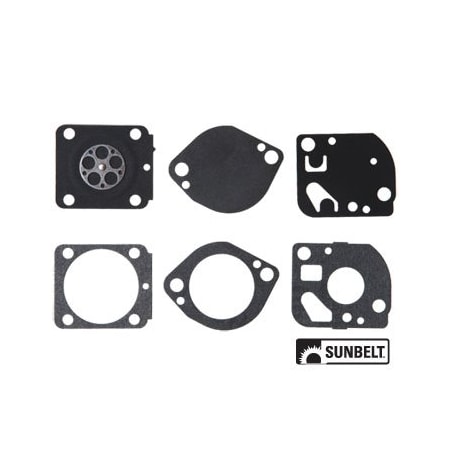 A & I Products Gasket and Diaphragm Kit 3" x3" x1" A-B1ZMGND55A